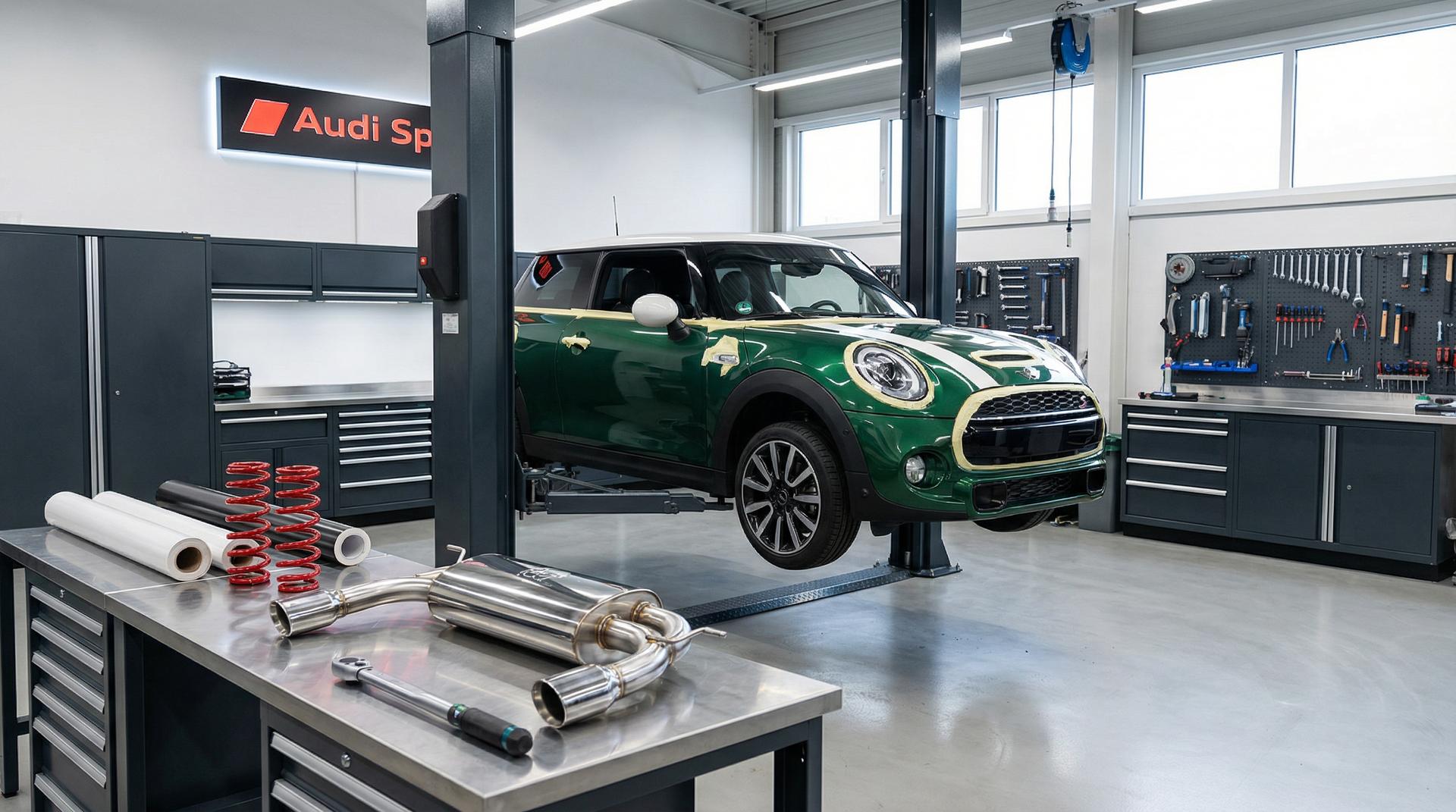 女神视频 Mini改装视频-排气